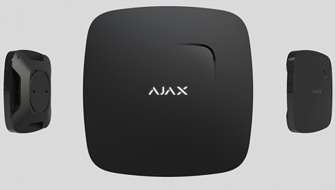 Аякс Ajax Fire Protect Беспроводной датчик дыма с температурным сенсором, защита от пожара